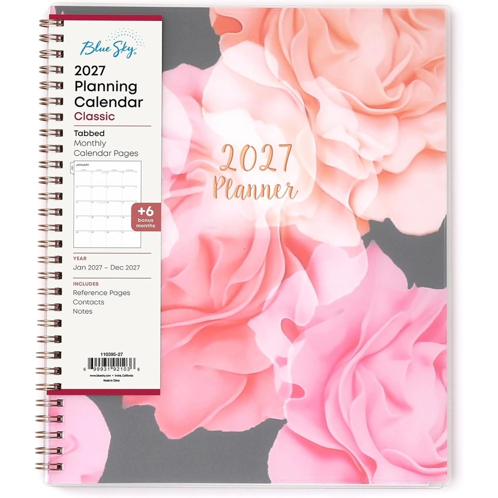 image:imageBlue Sky 2027 Monthly Planner Calendar 8x10 JoselynJoselyn 2027