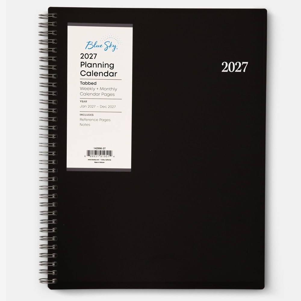 image:imageBlue Sky 2027 Weekly amp Monthly Planner Calendar 8x10875 DainianDainian 2027