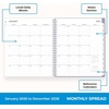 Blue Sky 2027 Monthly Planner Calendar, 8″x10″, Rue Du Flore(Rue Du Flore- 2026)