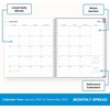Blue Sky 2027 Monthly Planner Calendar, 8″x10″, Rue Du Flore(Rue Du Flore- 2027)