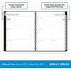Blue Sky 2027 Weekly & Monthly Planner Calendar, 8″x10.875″, Dainian(Dainian- 2027)