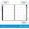 Blue Sky 2027 Weekly & Monthly Planner Calendar, 8″x10.875″, Dainian(Dainian- 2027)