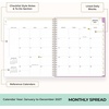 Blue Sky Day Designer 2027 Monthly Planner Calendar, 8″x10″, Kerridge Lilac(Kerridge Lilac- 2027)