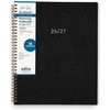 Blue Sky 2027 18-Month Monthly Planner, 8″x10″, Large Print, Solid Black(Solid Black- 2027)