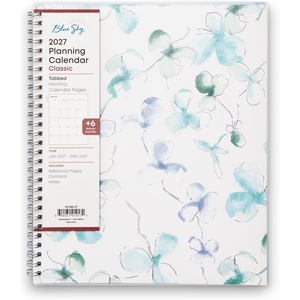 Blue Sky 2027 Monthly Planner Calendar, 8″x10″, Lindley(Lindley- 2027)