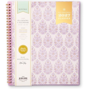 Blue Sky Day Designer 2027 Monthly Planner Calendar, 8″x10″, Kerridge Lilac(Kerridge Lilac- 2027)
