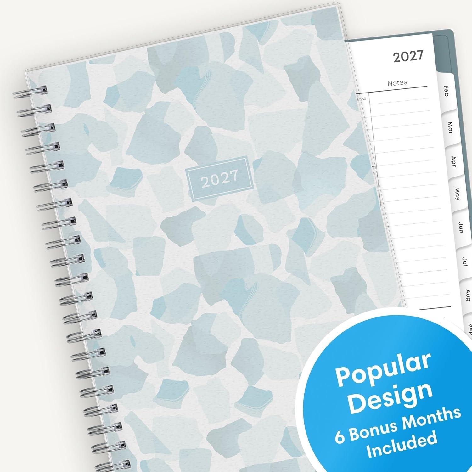 image:imageBlue Sky 2027 Weekly amp Monthly Planner Calendar 5x8 AmitzaAmitza 2027