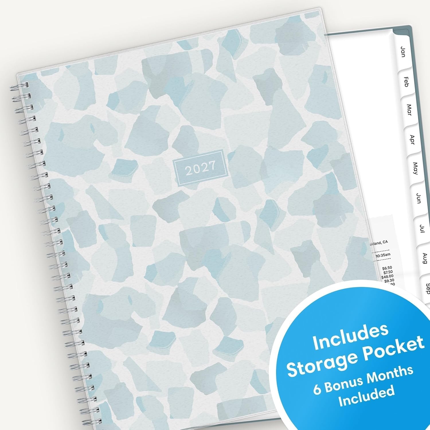 image:imageBlue Sky 2027 Weekly amp Monthly Planner Calendar 5x8 AmitzaAmitza 2027