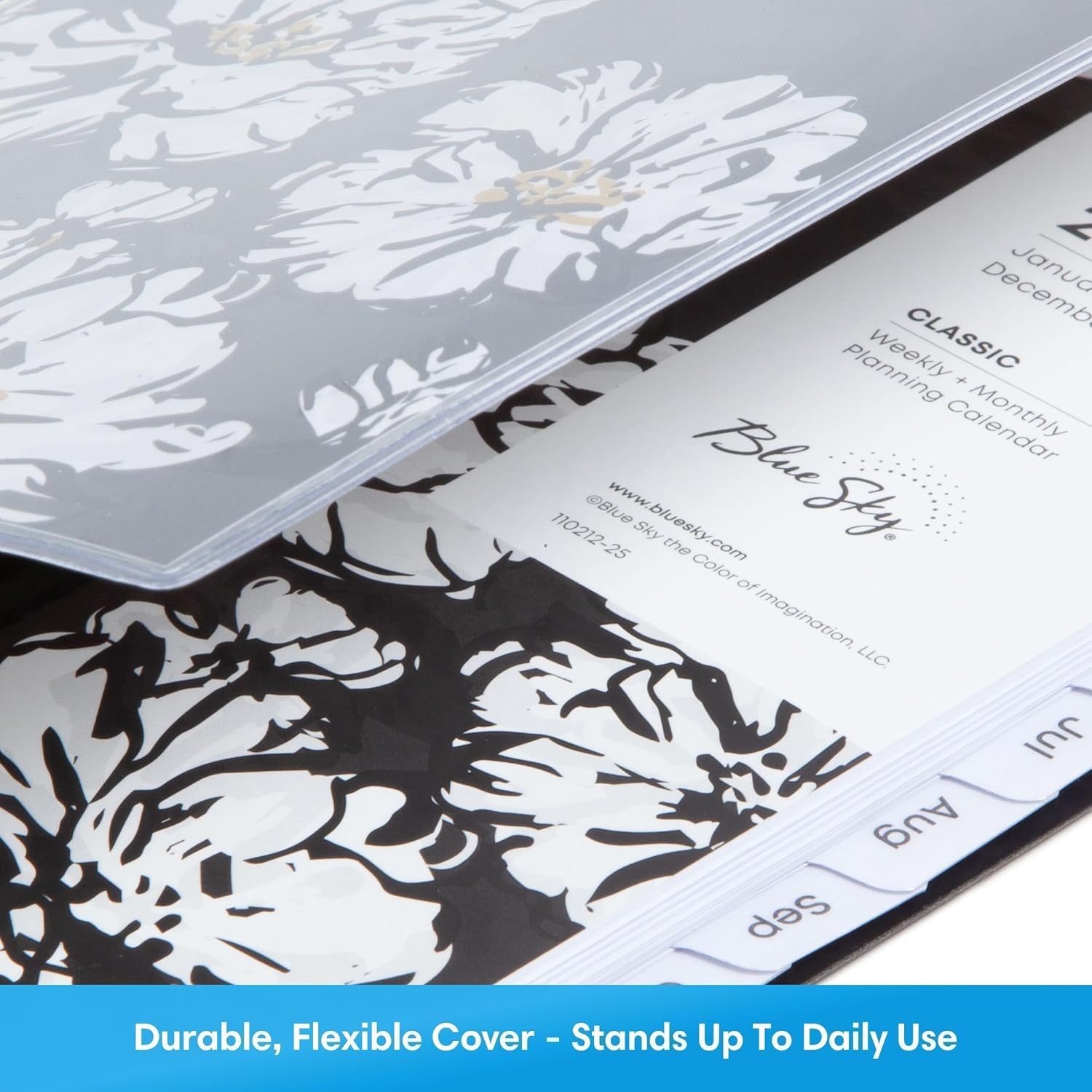 image:imageBlue Sky 2027 Weekly amp Monthly Planner Calendar 5x8 Baccara DarkBaccara Dark 2027