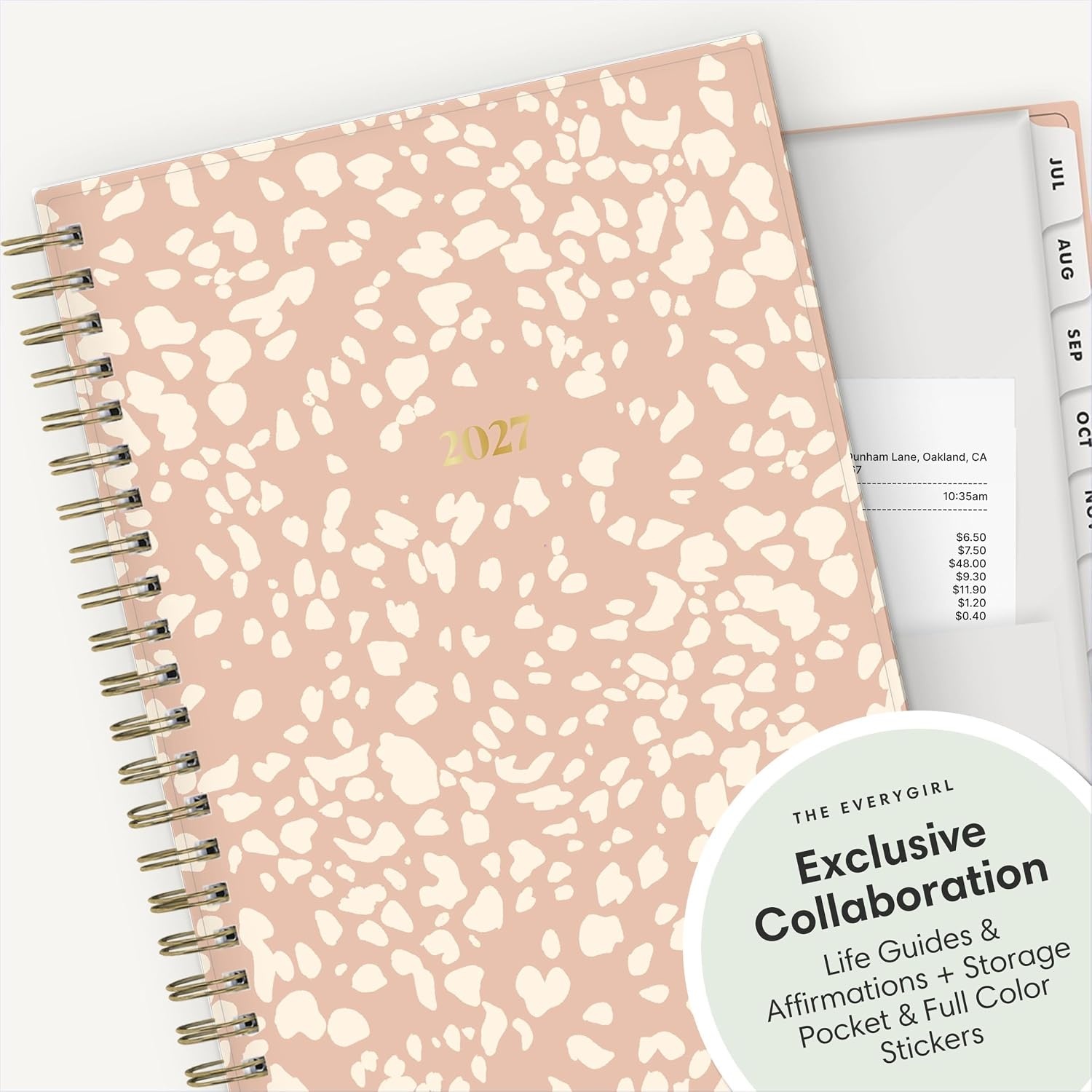 image:imageBlue Sky 2027 Weekly amp Monthly Planner Calendar 5x8 Bengala Desert RoseBengala Desert Rose 2027