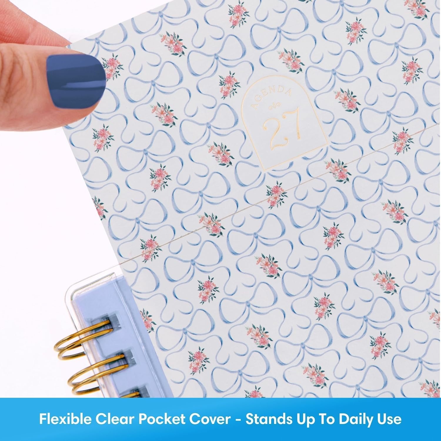 image:imageBlue Sky 2027 Weekly amp Monthly Planner Calendar 5x8 ElenoraElenora 2027