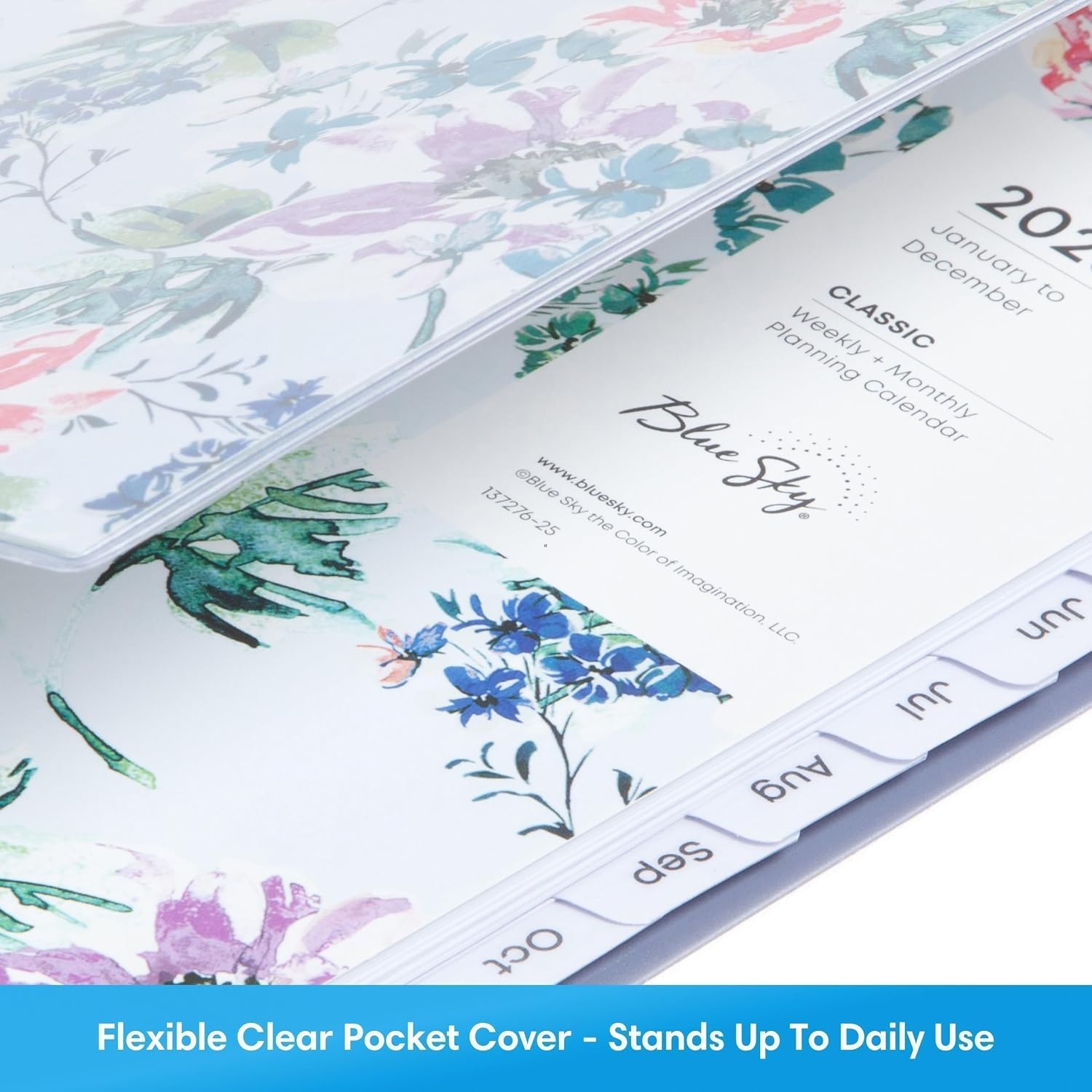 image:imageBlue Sky 2027 Weekly amp Monthly Planner Calendar 5x8 LailaLaila 2027