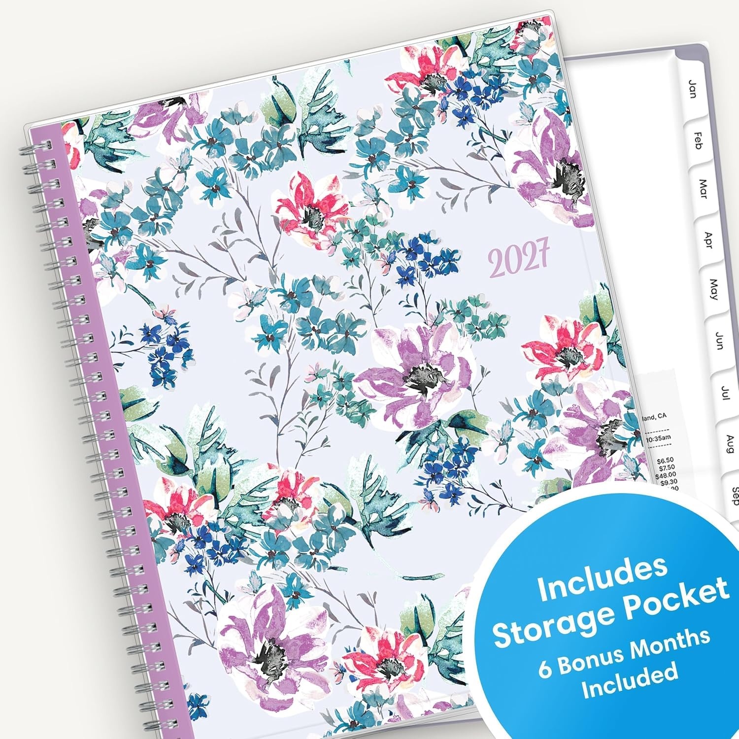 image:imageBlue Sky 2027 Weekly amp Monthly Planner Calendar 5x8 LailaLaila 2027