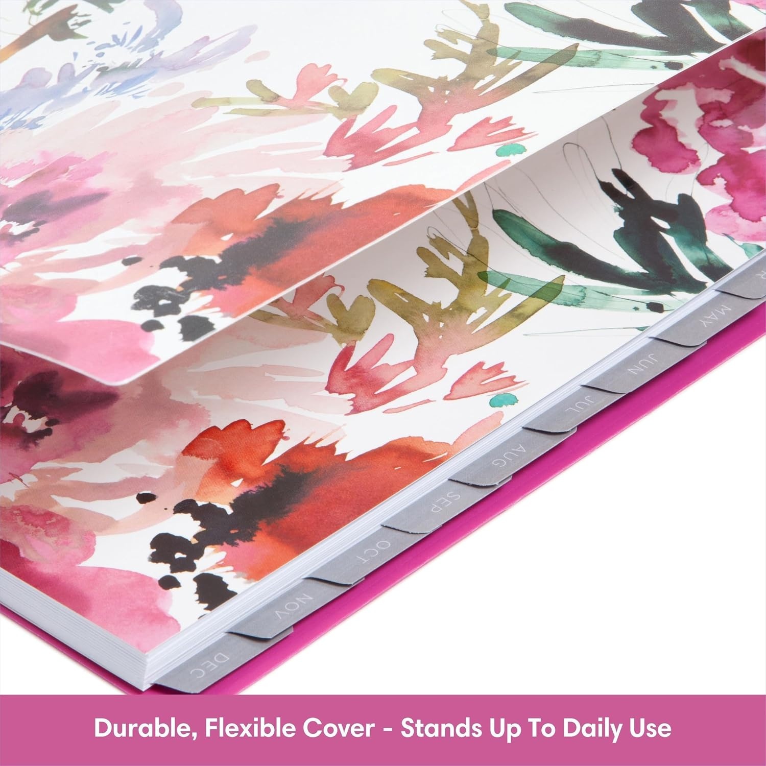 image:imageBlue Sky 2027 Weekly amp Monthly Planner Calendar 5x8 Magenta BloomsMagenta Blooms 2027