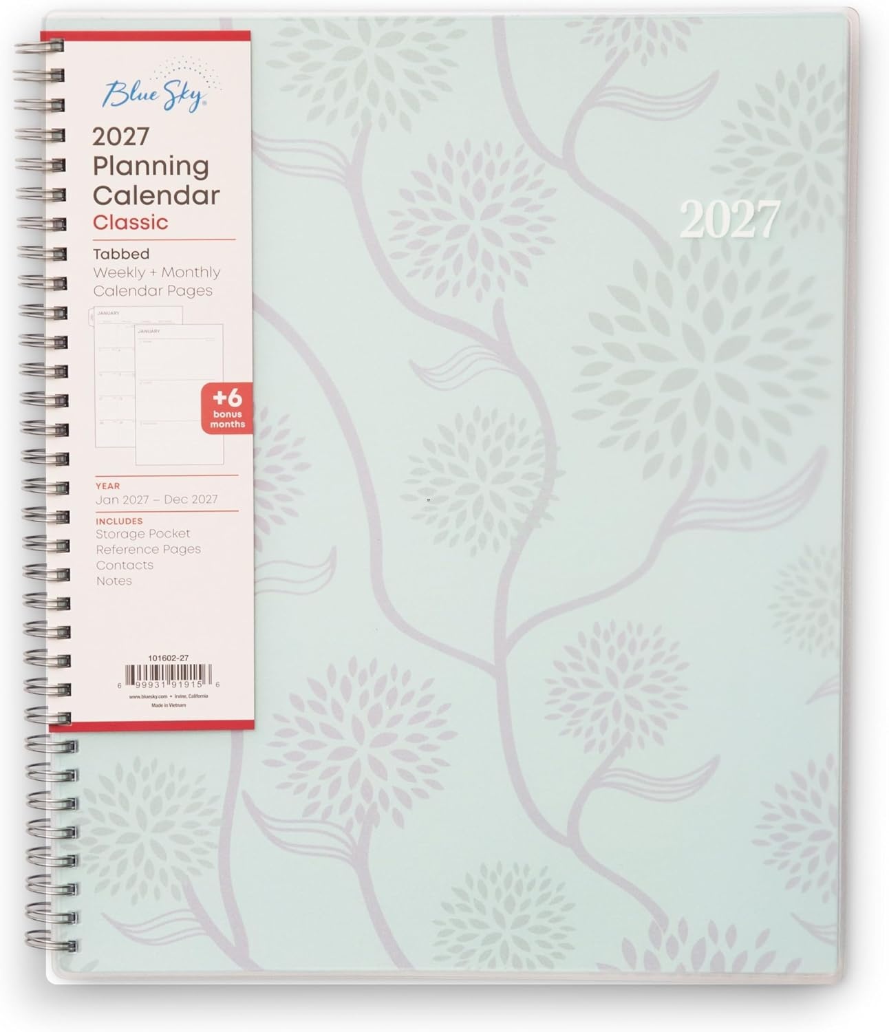 image:imageBlue Sky 2027 Weekly amp Monthly Planner Calendar 5x8 Rue Du FloreRue Du Flore 2027