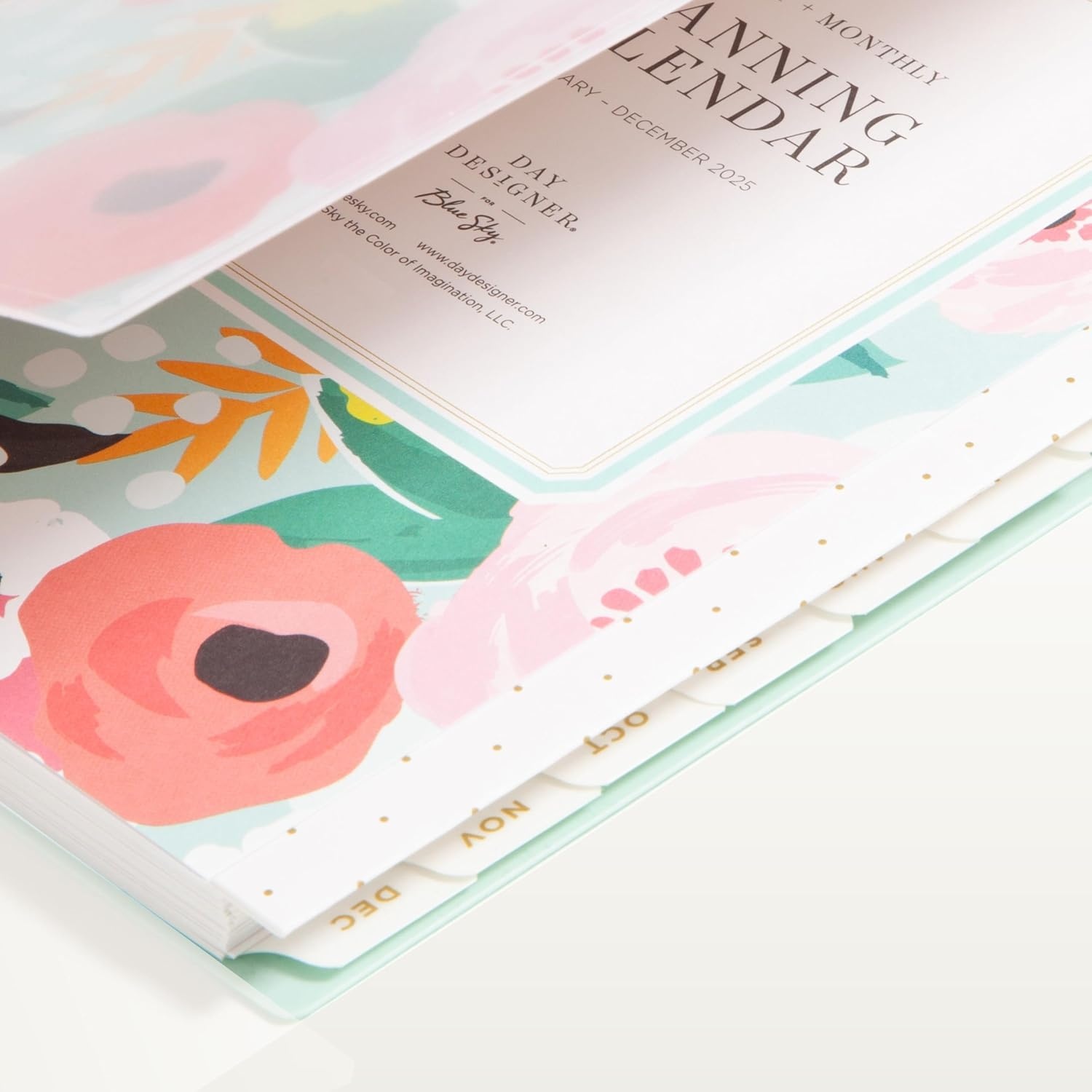 image:imageBlue Sky 2027 Weekly amp Monthly Planner Calendar 5x8 Secret Garden MintSecret Garden Mint 2027