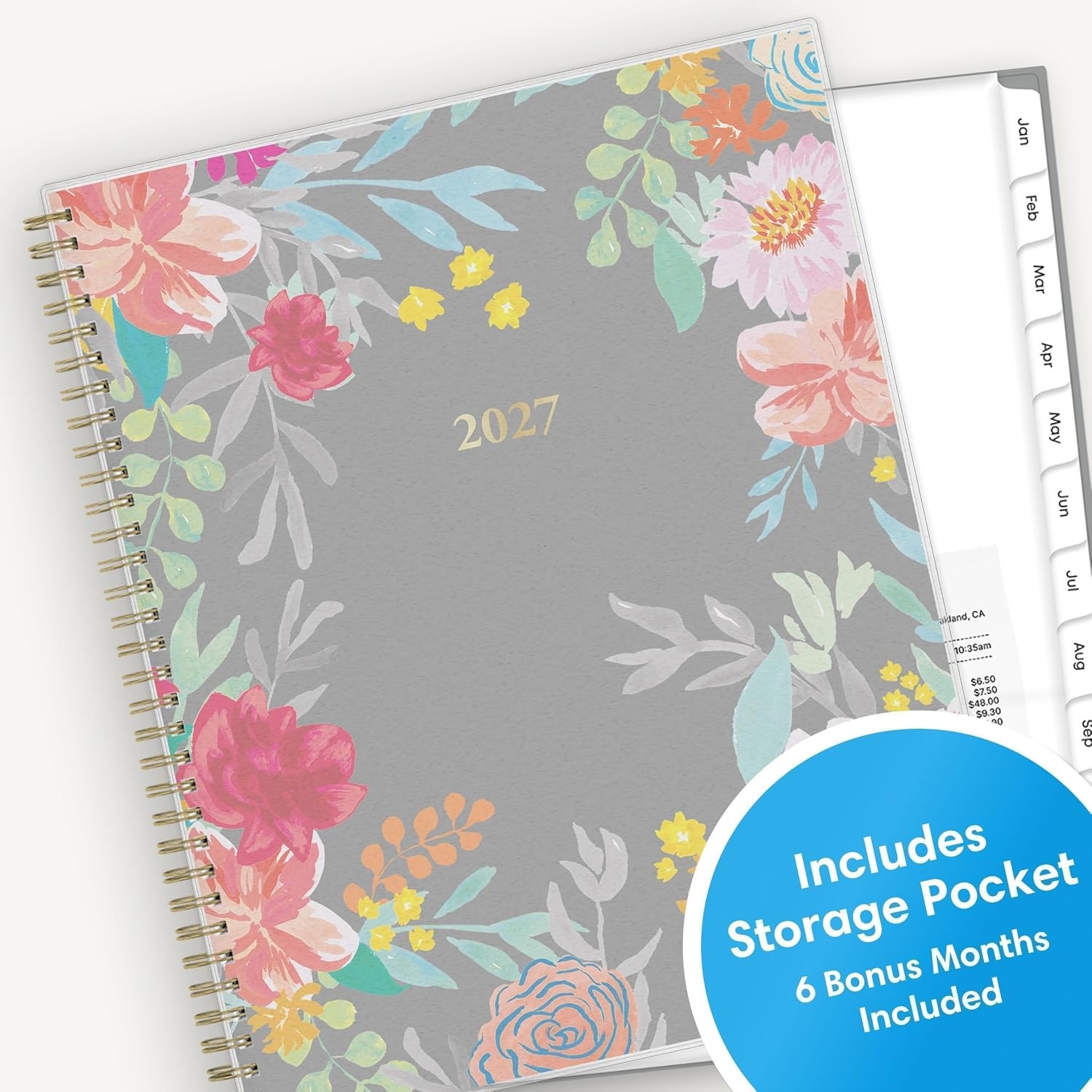 image:imageBlue Sky 2027 Weekly amp Monthly Planner Calendar 5x8 SophieSophie 2027