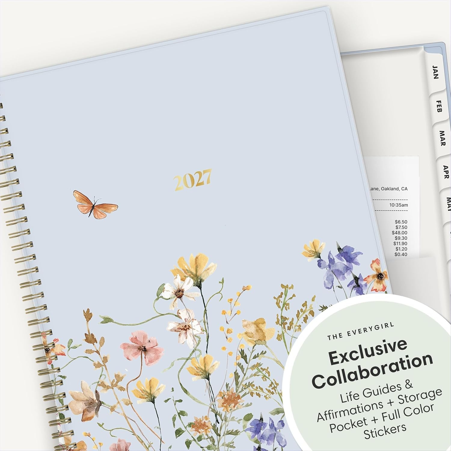 image:imageBlue Sky 2027 Weekly amp Monthly Planner Calendar 5x8 Stratford CoastalStratford Coastal 2027