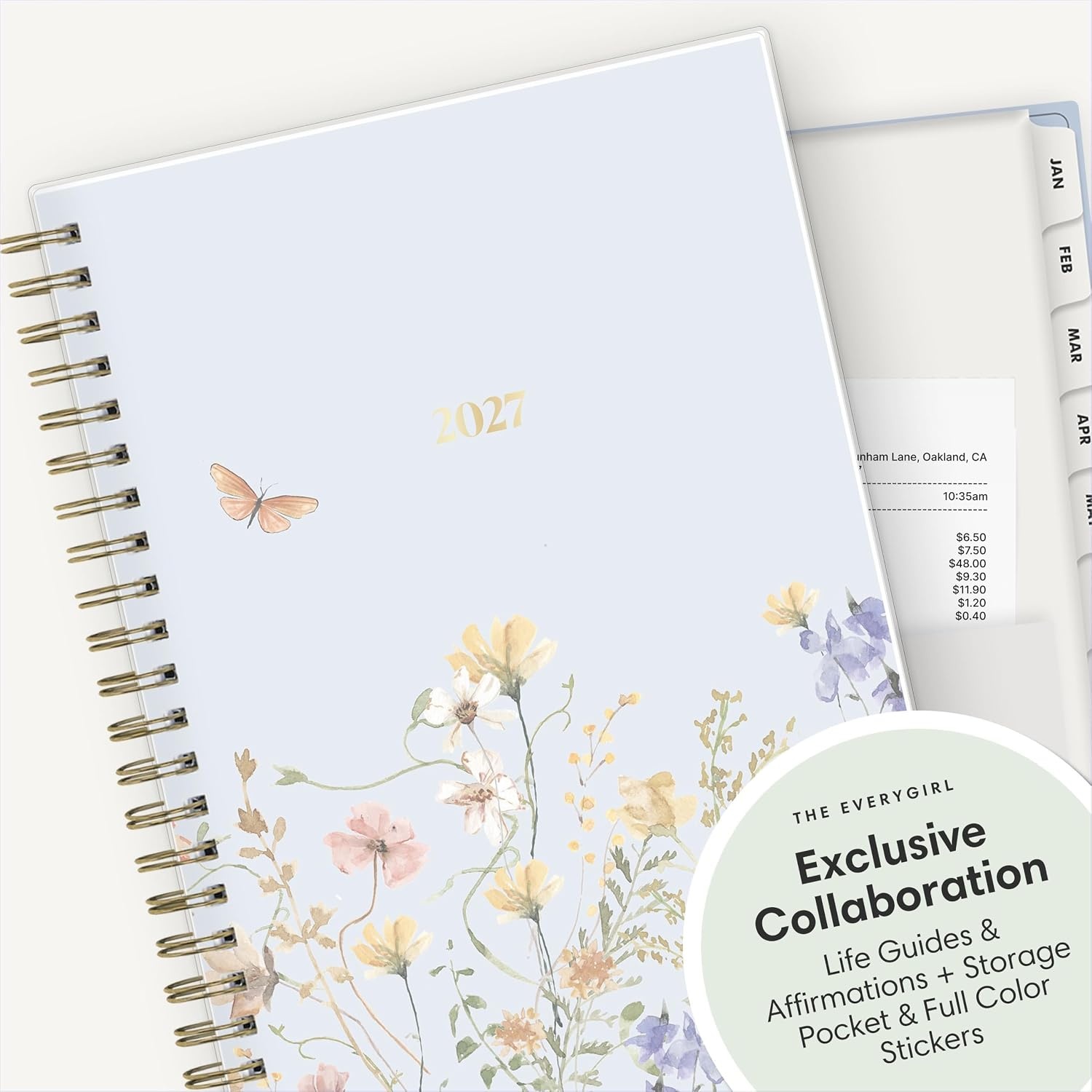 image:imageBlue Sky 2027 Weekly amp Monthly Planner Calendar 5x8 Stratford CoastalStratford Coastal 2027