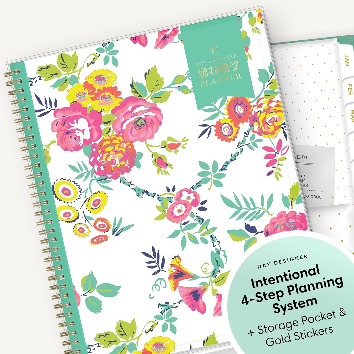 image:imageBlue Sky Day Designer 2027 Weekly amp Monthly Planner 5x8 Peyton WhitePeyton White 2027