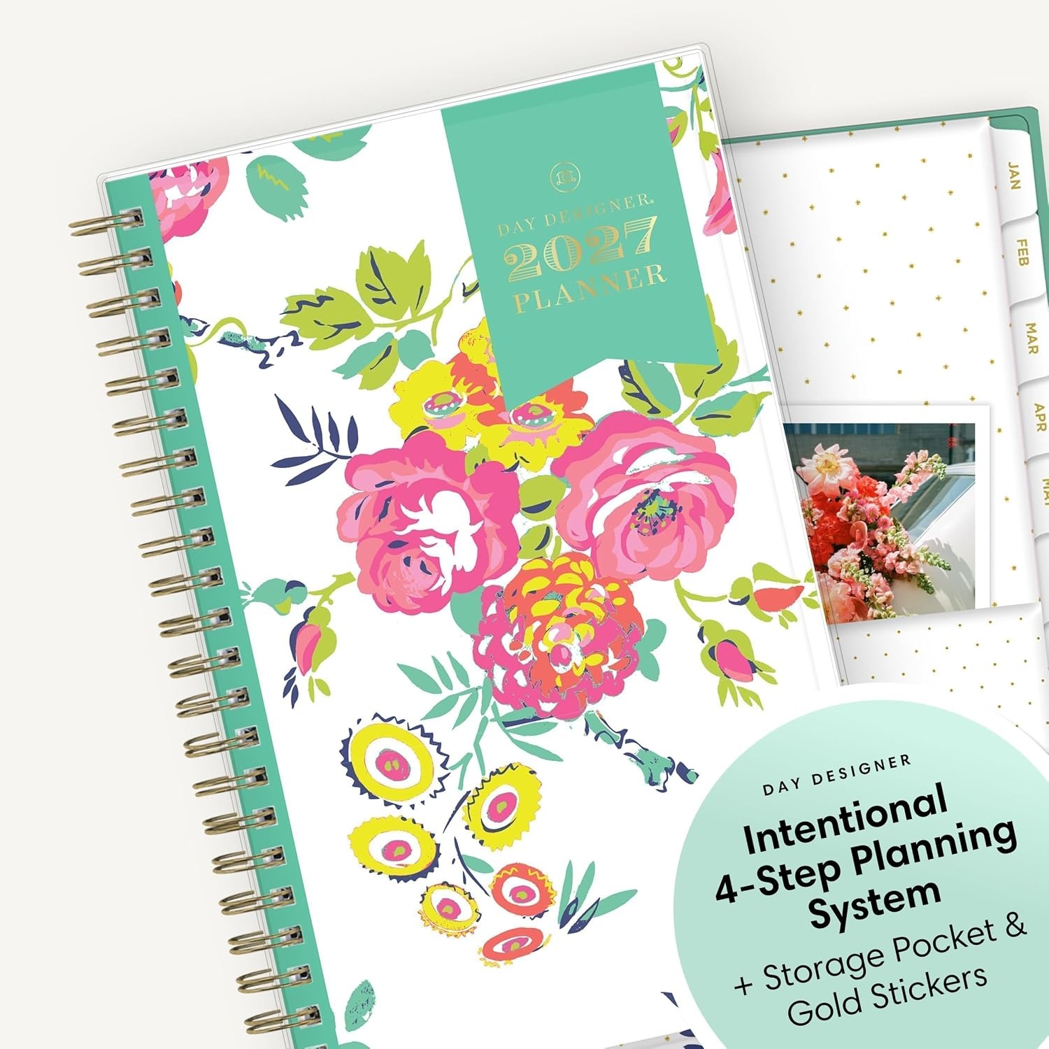 image:imageBlue Sky Day Designer 2027 Weekly amp Monthly Planner 5x8 Peyton WhitePeyton White 2027