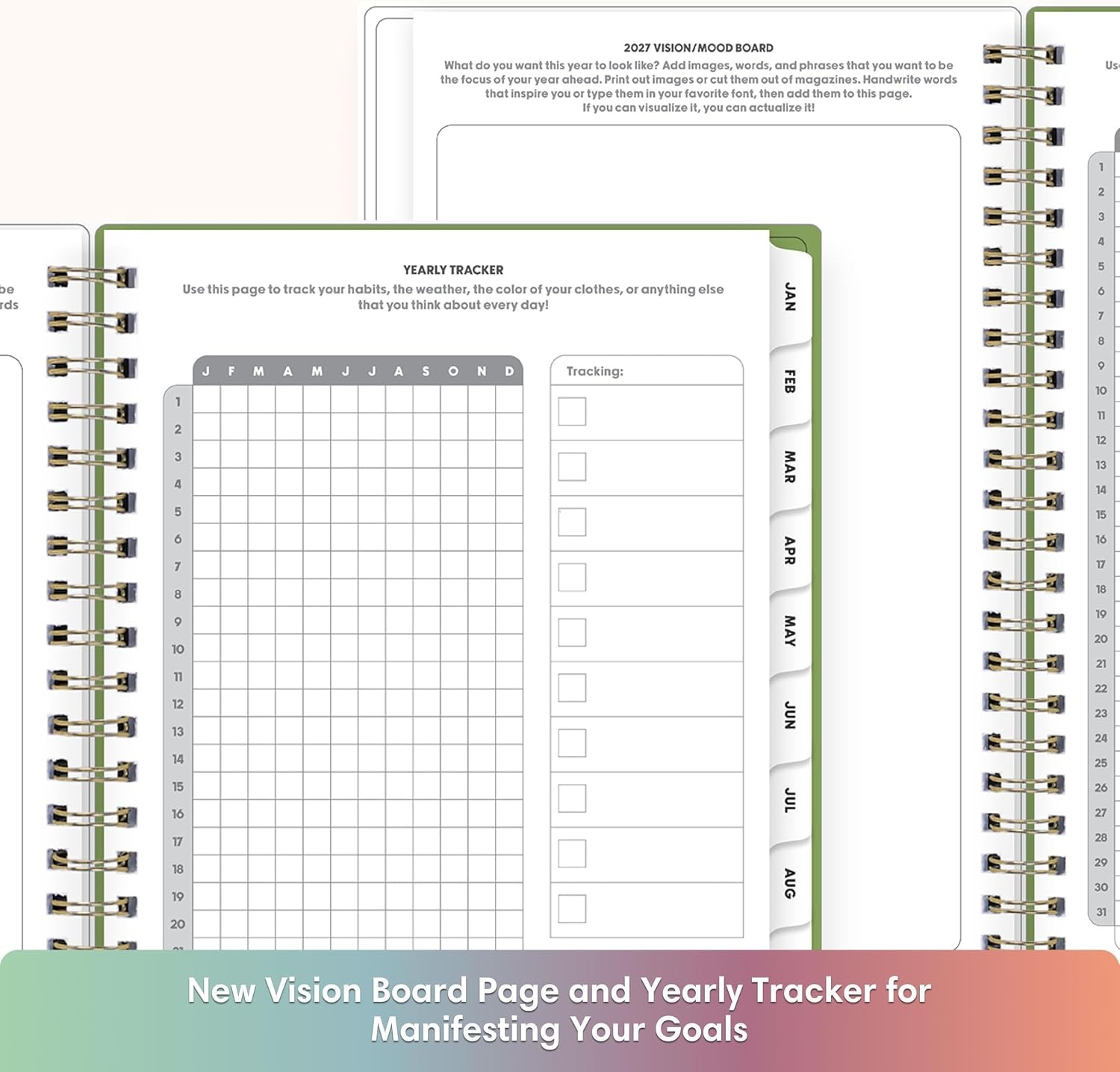image:imageBlue Sky Gen Z 2027 Weekly amp Monthly Planner Calendar 5x8 MonicaMonica 2027
