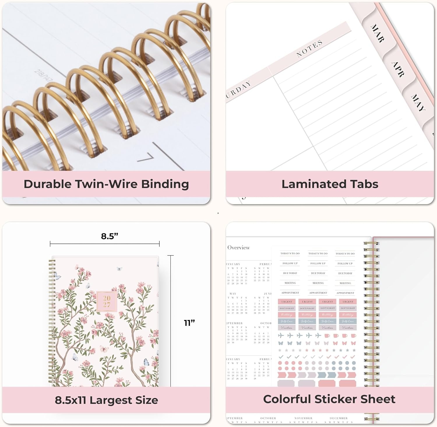 image:imageBlue Sky Rachel Parcell 2027 Weekly amp Monthly Planner 5x8 CherieCherie 2027