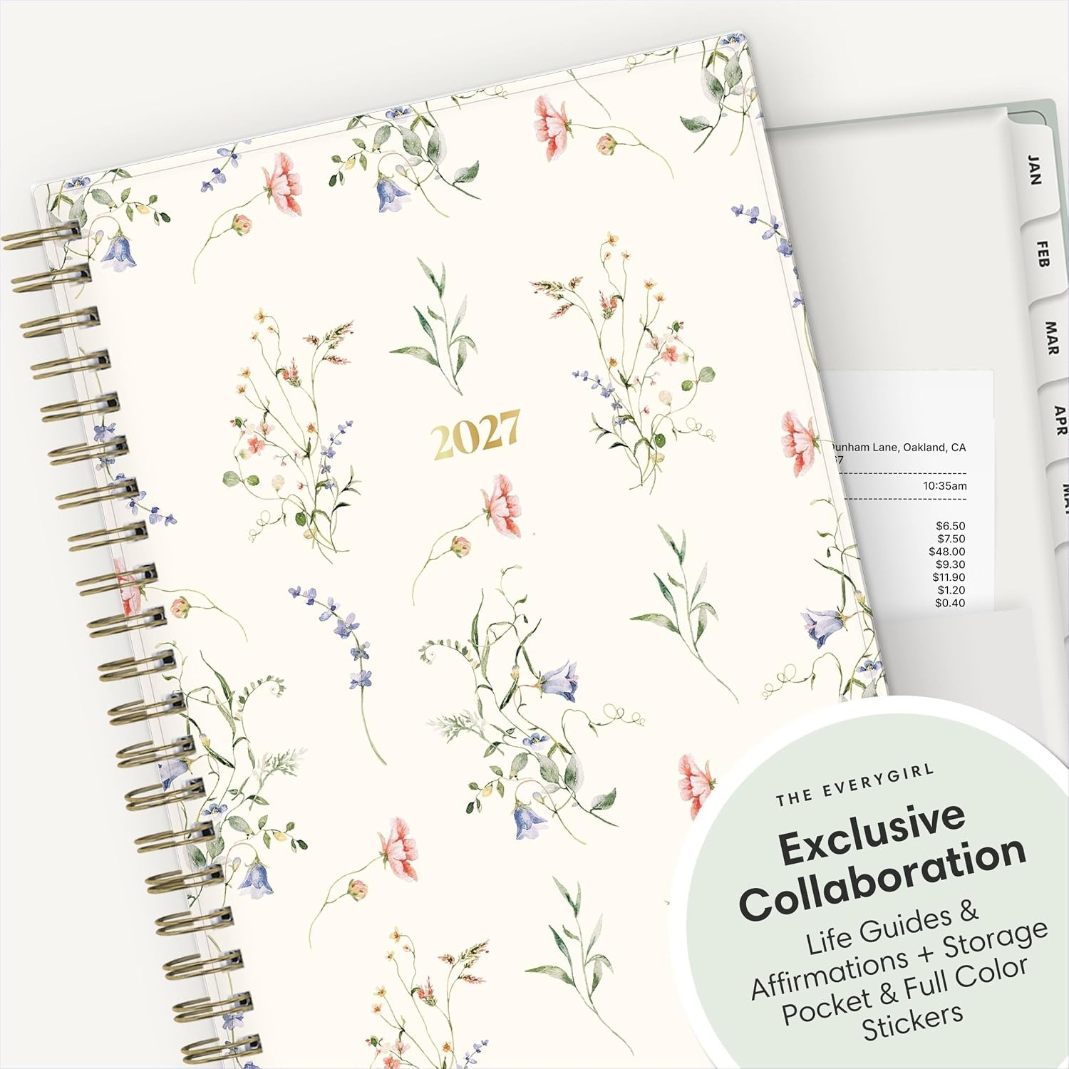 image:imageBlue Sky The Everygirl 2027 Weekly amp Monthly Planner 5x8 MarisaMarisa 2027