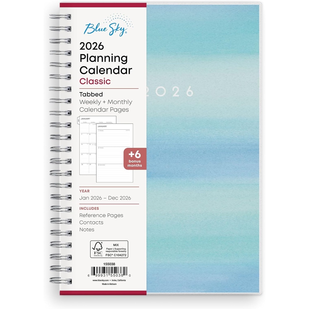 image:imageBlue Sky 2027 Weekly amp Monthly Planner Calendar 5x8 ChloeChloe 2026