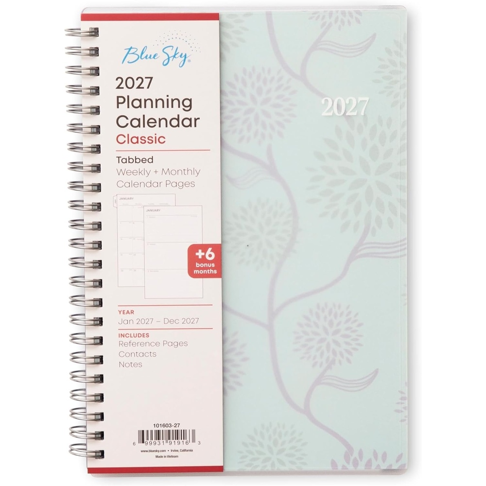 image:imageBlue Sky 2027 Weekly amp Monthly Planner Calendar 5x8 Rue Du FloreRue Du Flore 2027