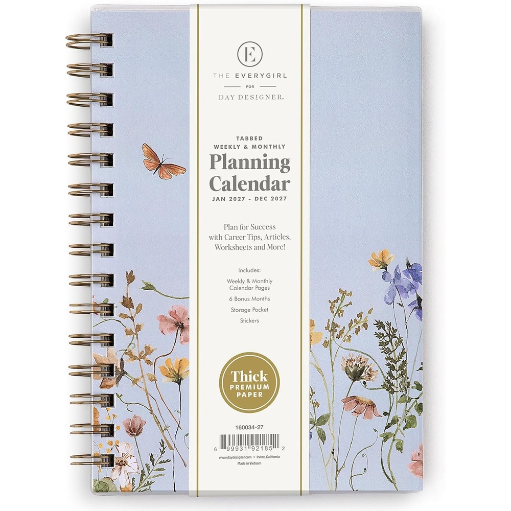 image:imageBlue Sky 2027 Weekly amp Monthly Planner Calendar 5x8 Stratford CoastalStratford Coastal 2027
