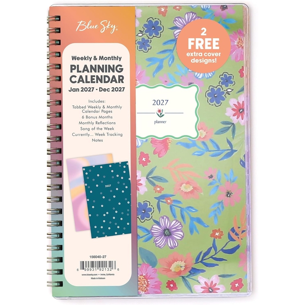 image:imageBlue Sky Gen Z 2027 Weekly amp Monthly Planner Calendar 5x8 MonicaMonica 2027
