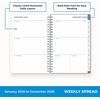 Blue Sky 2027 Weekly & Monthly Planner Calendar, 5″x8″, Amitza(Amitza- 2026)