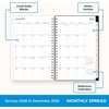 Blue Sky 2027 Weekly & Monthly Planner Calendar, 5″x8″, Analeis(Analeis- 2026)