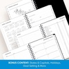 Blue Sky 2027 Weekly & Monthly Planner Calendar, 5″x8″, Analeis(Analeis- 2027)