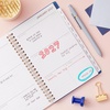 Blue Sky 2027 Weekly & Monthly Planner Calendar, 5″x8″, Bakah Blue(Bakah Blue- 2027)
