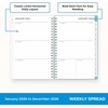 Blue Sky 2027 Weekly & Monthly Planner Calendar, 5″x8″, Chloe(Chloe- 2026)