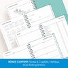 Blue Sky 2027 Weekly & Monthly Planner Calendar, 5″x8″, Chloe(Chloe- 2027)