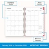 Blue Sky 2027 Weekly & Monthly Planner Calendar, 5″x8″, Fly By(Fly By- 2026)