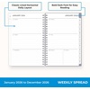Blue Sky 2027 Weekly & Monthly Planner Calendar, 5″x8″, Laila(Laila- 2026)