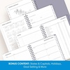 Blue Sky 2027 Weekly & Monthly Planner Calendar, 5″x8″, Laila(Laila- 2027)