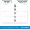 Blue Sky 2027 Weekly & Monthly Planner Calendar, 5″x8″, Laurel(Laurel- 2027)