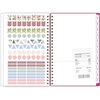 Blue Sky 2027 Weekly & Monthly Planner Calendar, 5″x8″, Magenta Blooms(Magenta Blooms- 2027)