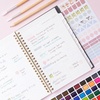 Blue Sky 2027 Weekly & Monthly Planner Calendar, 5″x8″, Midnight Garden(Midnight Garden- 2027)