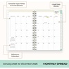 Blue Sky 2027 Weekly & Monthly Planner Calendar, 5″x8″, Secret Garden Mint(Secret Garden Mint- 2026)