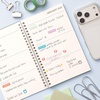 Blue Sky 2027 Weekly & Monthly Planner Calendar, 5″x8″, Solid Green