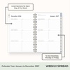 Blue Sky 2027 Weekly & Monthly Planner Calendar, 5″x8″, Stratford Coastal(Stratford Coastal- 2027)