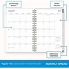 Blue Sky 2027 Weekly & Monthly Planner Calendar, 5″x8″, Tula(Tula- 2027)