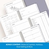 Blue Sky 2027 Weekly & Monthly Planner Calendar, 5″x8″, Tula(Tula- 2027)