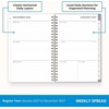 Blue Sky 2027 Weekly & Monthly Planner Calendar, 5″x8″, Tula(Tula- 2027)